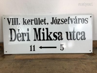 Megújuló Déri utca