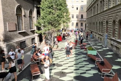 Ilyen lett a Trefort utcai iskolautca